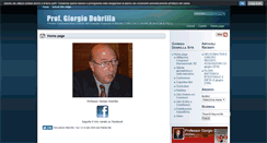 Desktop Screenshot of giorgiodobrilla.it