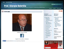 Tablet Screenshot of giorgiodobrilla.it